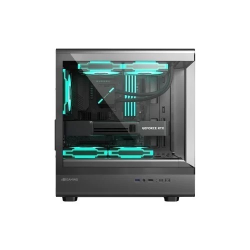 Jual DIGITAL ALLIANCE PC CASING SEAVIEW 240 MATX RGB BLACK/WHITE ...