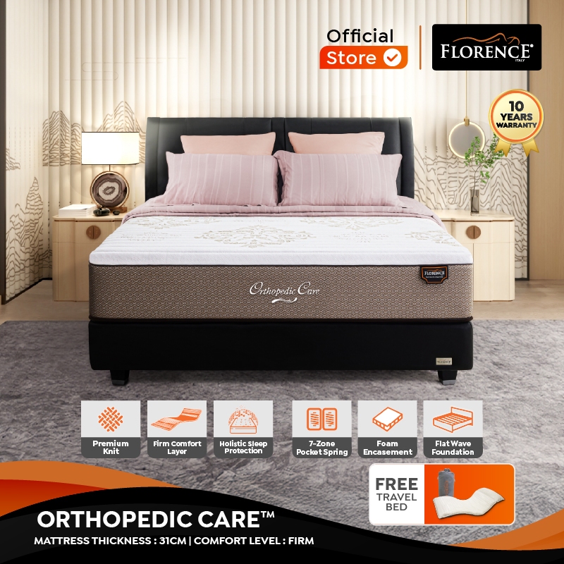 Jual FLORENCE Orthopedic Care [Firm] - Kasur Spring Bed with Holistic ...