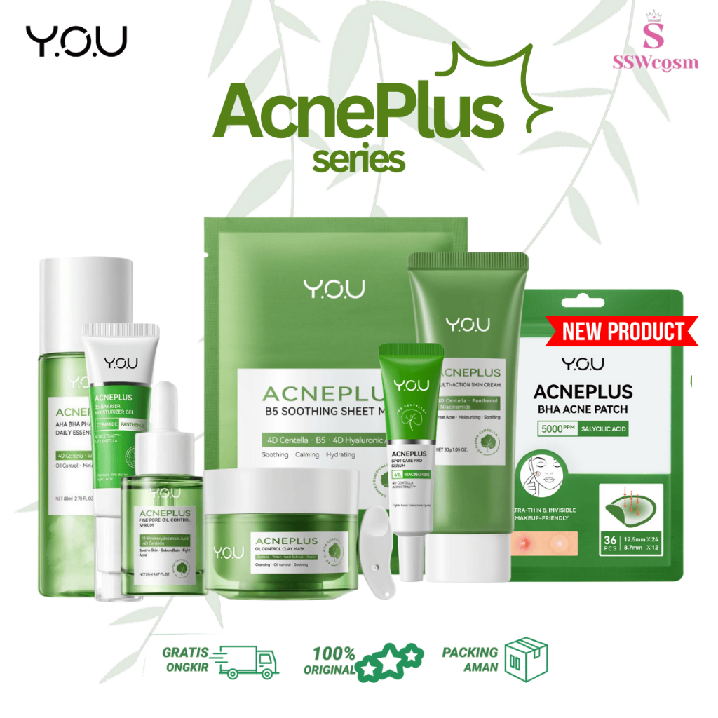 Jual YOU AcnePlus series | Spot Care Pro, Triple Spot Care, Gentle ...