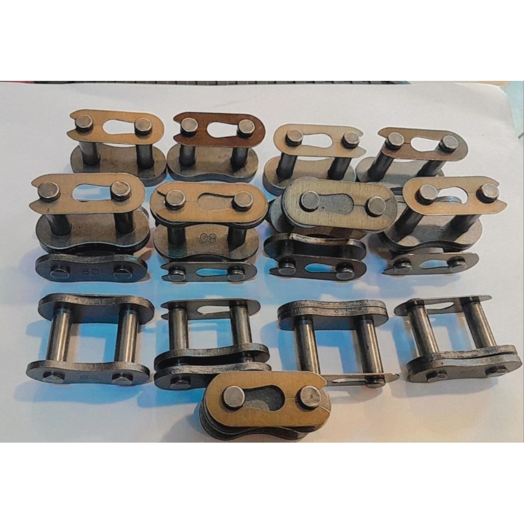 Jual CL Roller Chain RS 50 - 1 Conecting link / Sambungan Rantai ...