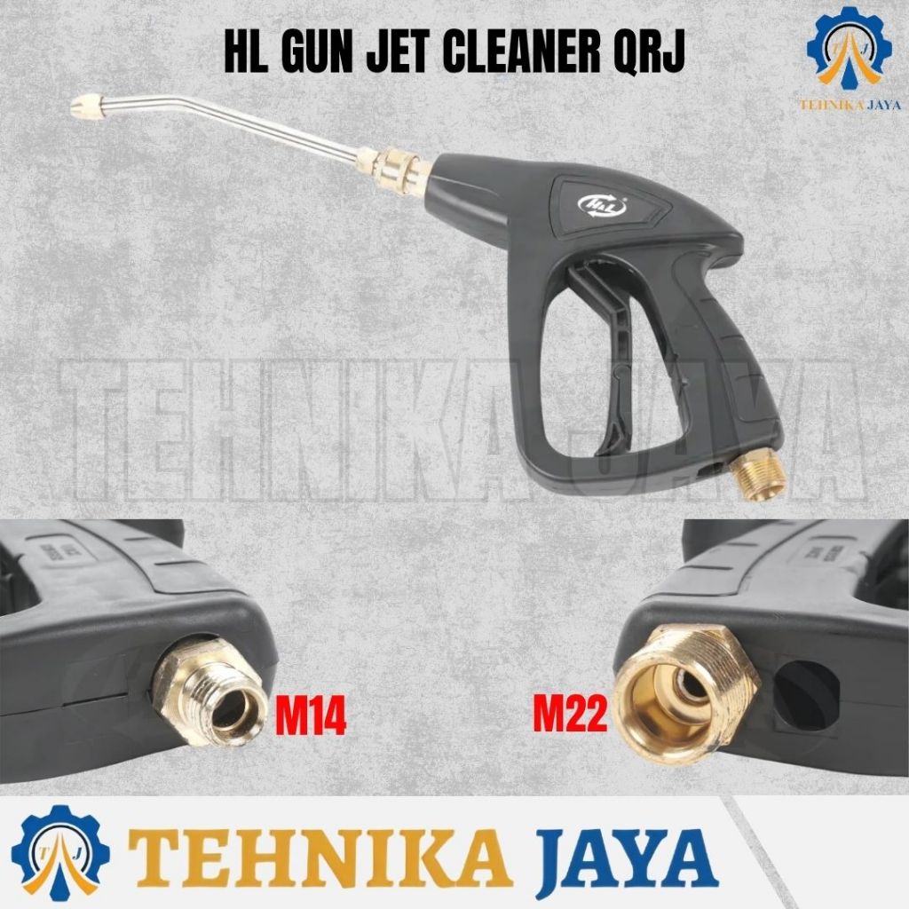 Jual HL Gun Jet Cleaner QRJ AC Cleaner 150 Bar Gun Sprayer | Shopee ...