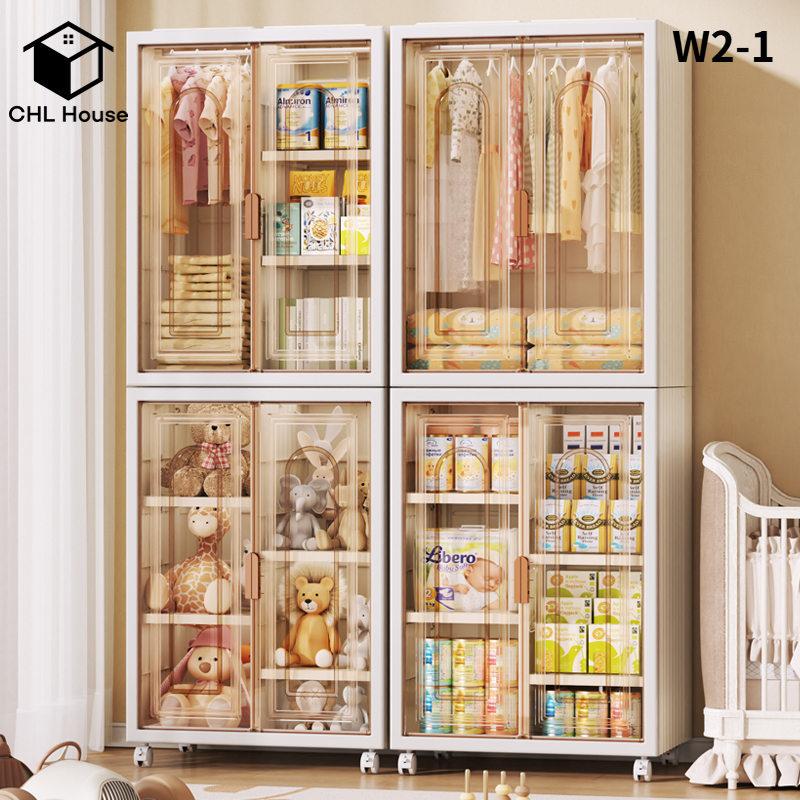 Jual CHL House lemari baju gantung lemari pakaian plastik Tahan ...