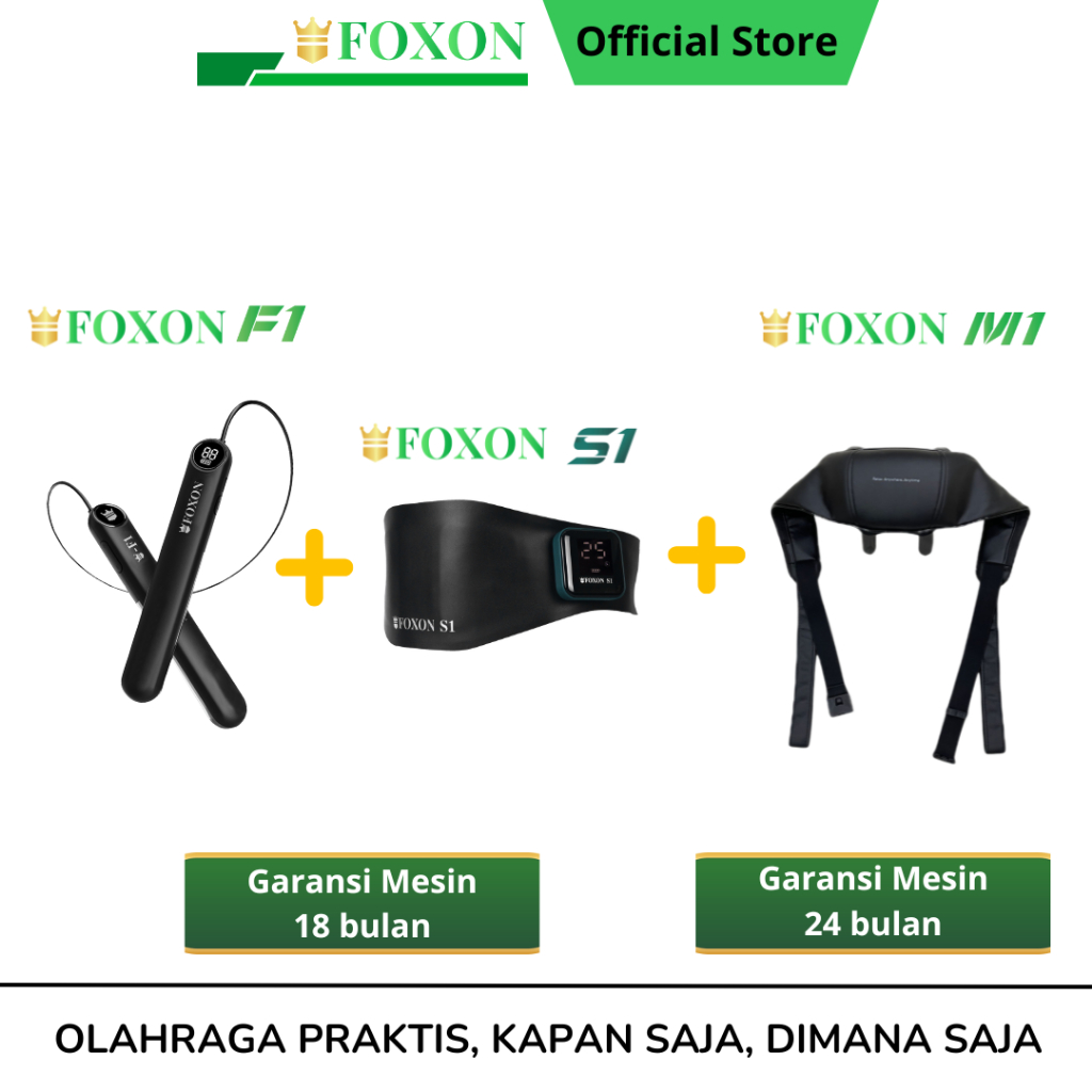 Jual Foxon F1+S1+ M1 (Bundling) | Shopee Indonesia