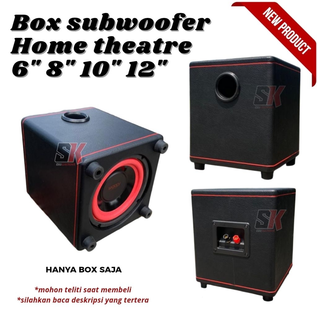 Jual Box Subwoofer Home theatre 6 inch 8 inch 10 inch 12 inch bungkus ...