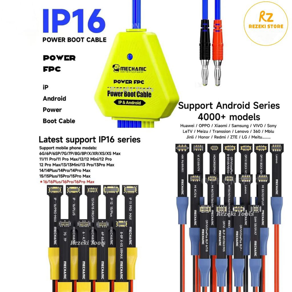 Jual Kabel Power Supply Mechanic Iphone Android Power Boot Cable Power ...