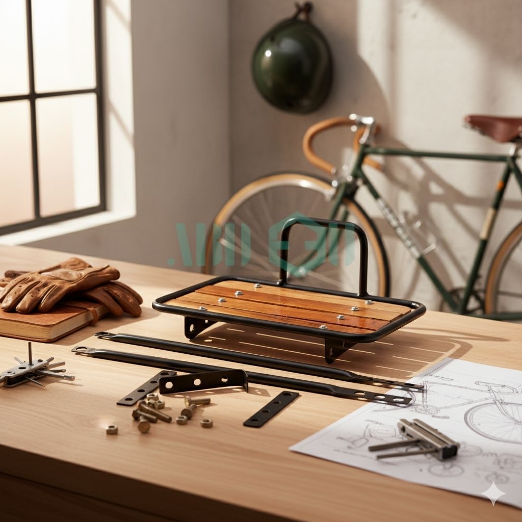 Jual Rak depan sepeda PIZZA alas kayu Series Frontrack depan sepeda ...