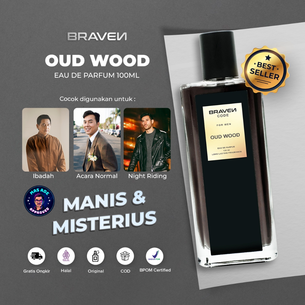 Jual Braven Code EDP Series 100ml - Parfum Pria Wangi Tahan Lama ...