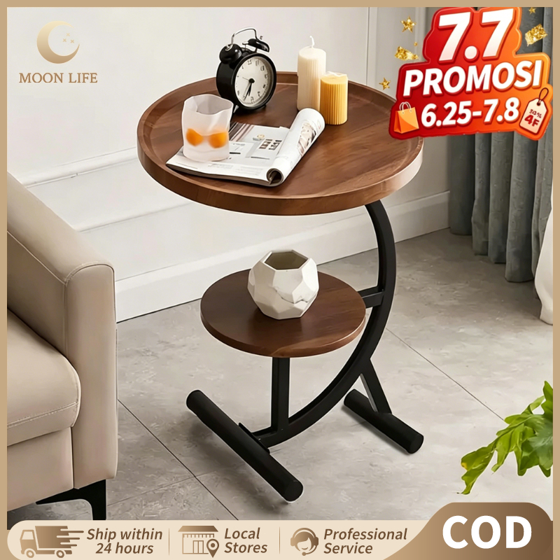 COD Meja Kopi Meja Ruang Tamu Serbaguna Meja Teh Kecil Meja Makan Minimalis Meja Samping Sofa Meja Cafe Meja Murah Meja Bulat