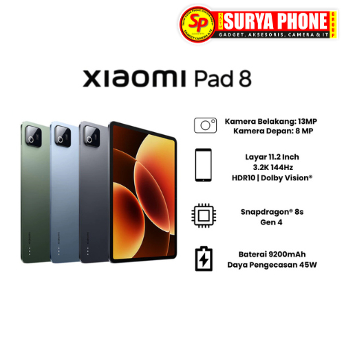 Jual Terlaris XIAOMI PAD 8 WITH KEYBOARD RAM 8GB256GB | Shopee Indonesia