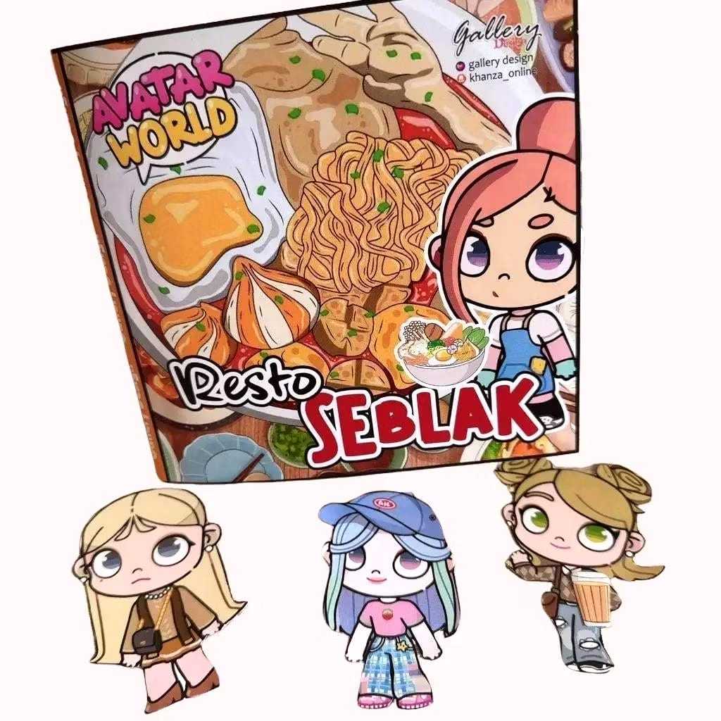 Jual Paper Doll Boneka Kertas Terlengkap & Harga Terbaru Juli 2026 ...