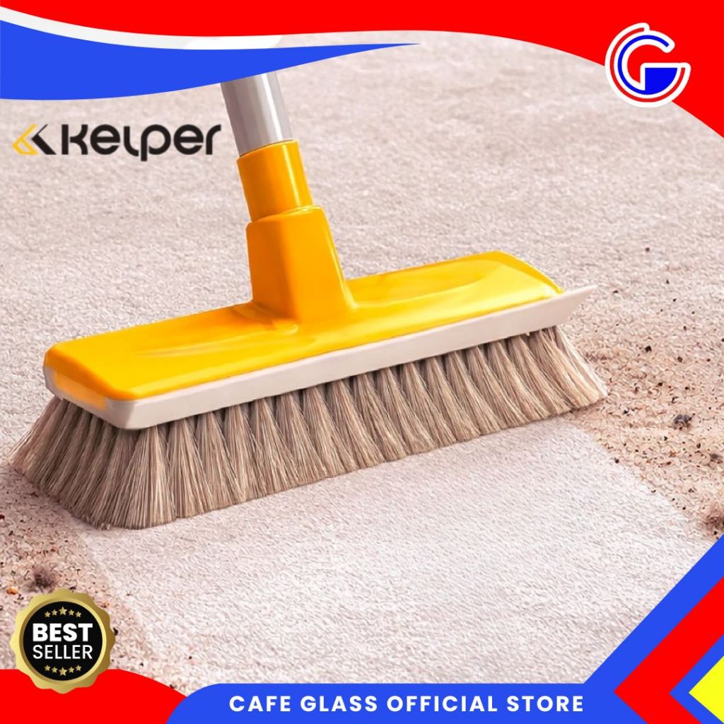 Sikat Gagang Panjang-Sikat Kelper-Sikat Lantai 2in1-Floor Brush & Wiper Kelper