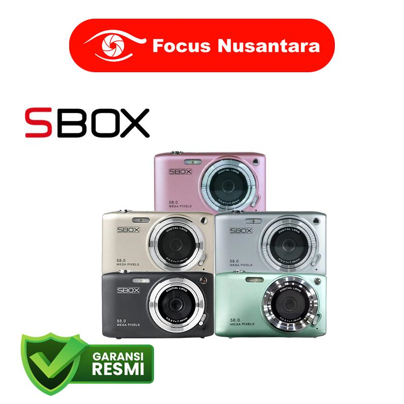 Jual SBOX SOFIA D11 Digital Camera Pocket S BOX D 11 18x Digital Zoom ...