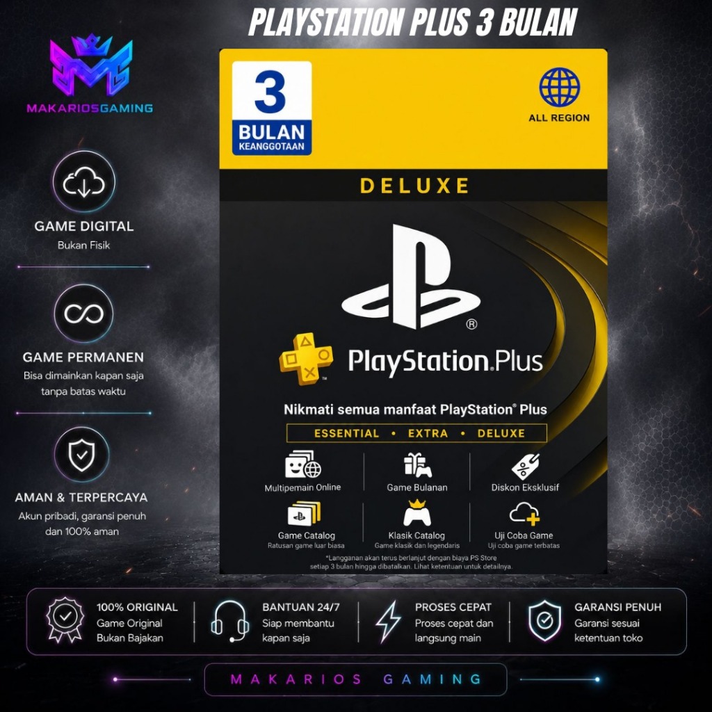 Jual Playstation Plus Terlengkap & Harga Terbaru Agustus 2026 | Shopee ...
