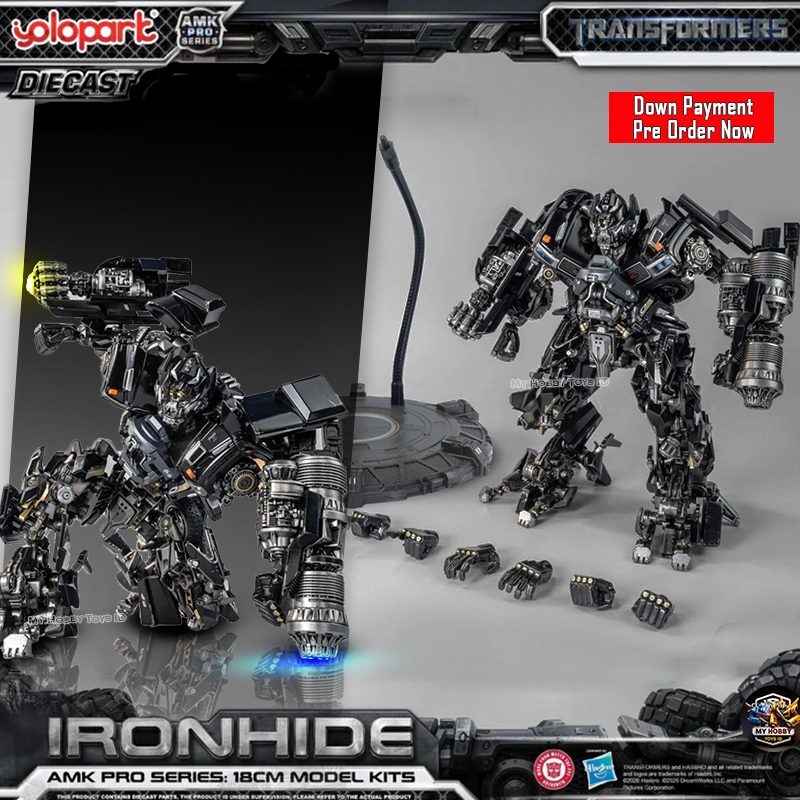 Jual 100% Original Action Figure Transformers Ironhide Autobot LED