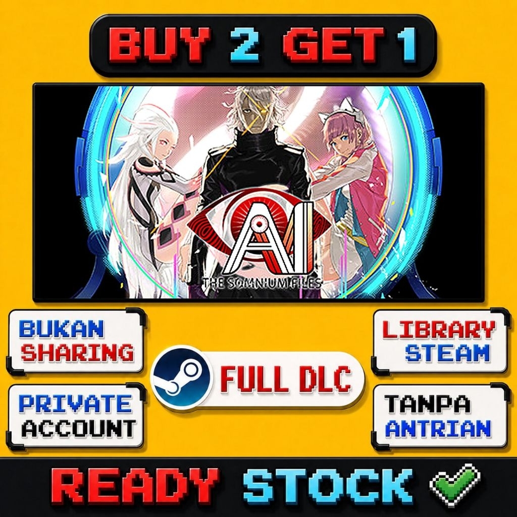 AI The Somnium Files Steam Private Original Beli 2 Gratis 1