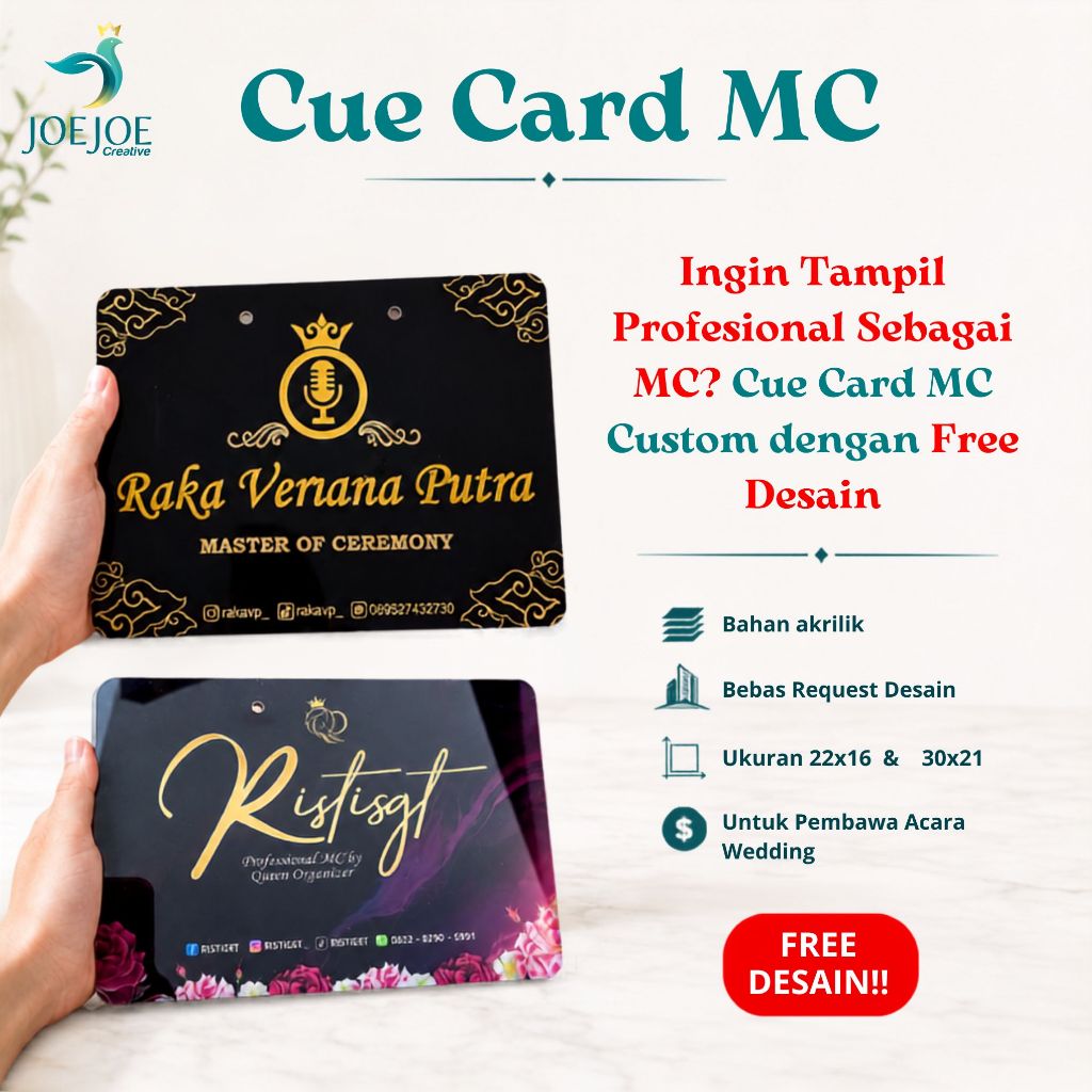 Jual Cue Card Terlengkap & Harga Terbaru Juli 2026 | Shopee Indonesia