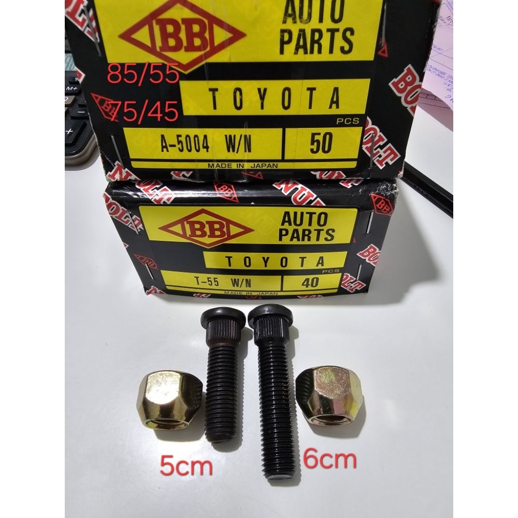 Jual Baut roda toyota kijang 5k 7k innova avanza Fortuner yaris vios ...