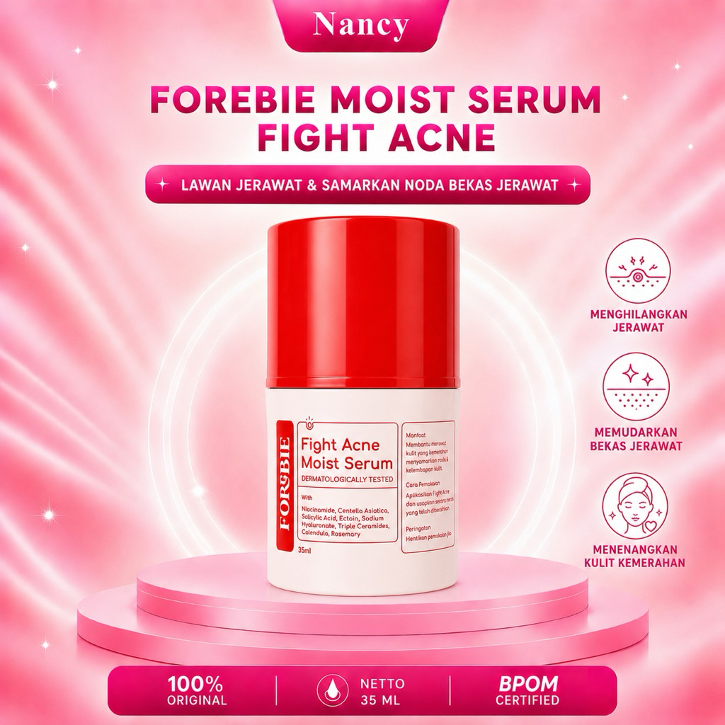 Jual FOREBIE FIGHT ACNE MOIST SERUM 35 ML | Shopee Indonesia