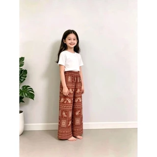 Celana Kulot Anak Perempuan 1-17 Tahun - Kulot Skena Panjang Anak Motif Gajah