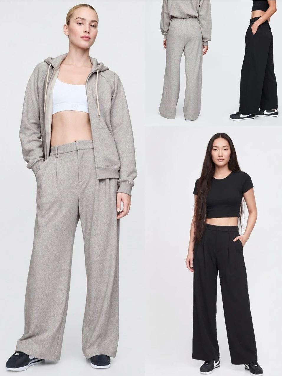 Celana Panjang Wanita GP High Rise French Terry Sweat Trousers - 2852
