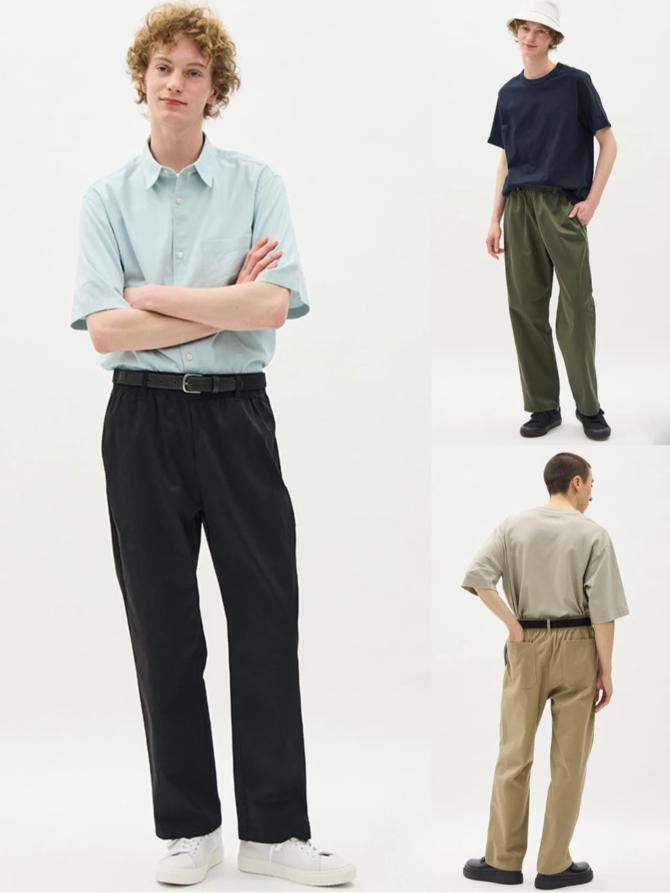 Celana Panjang Pria Bahan Katun Twill GU Chef Pants - 2901
