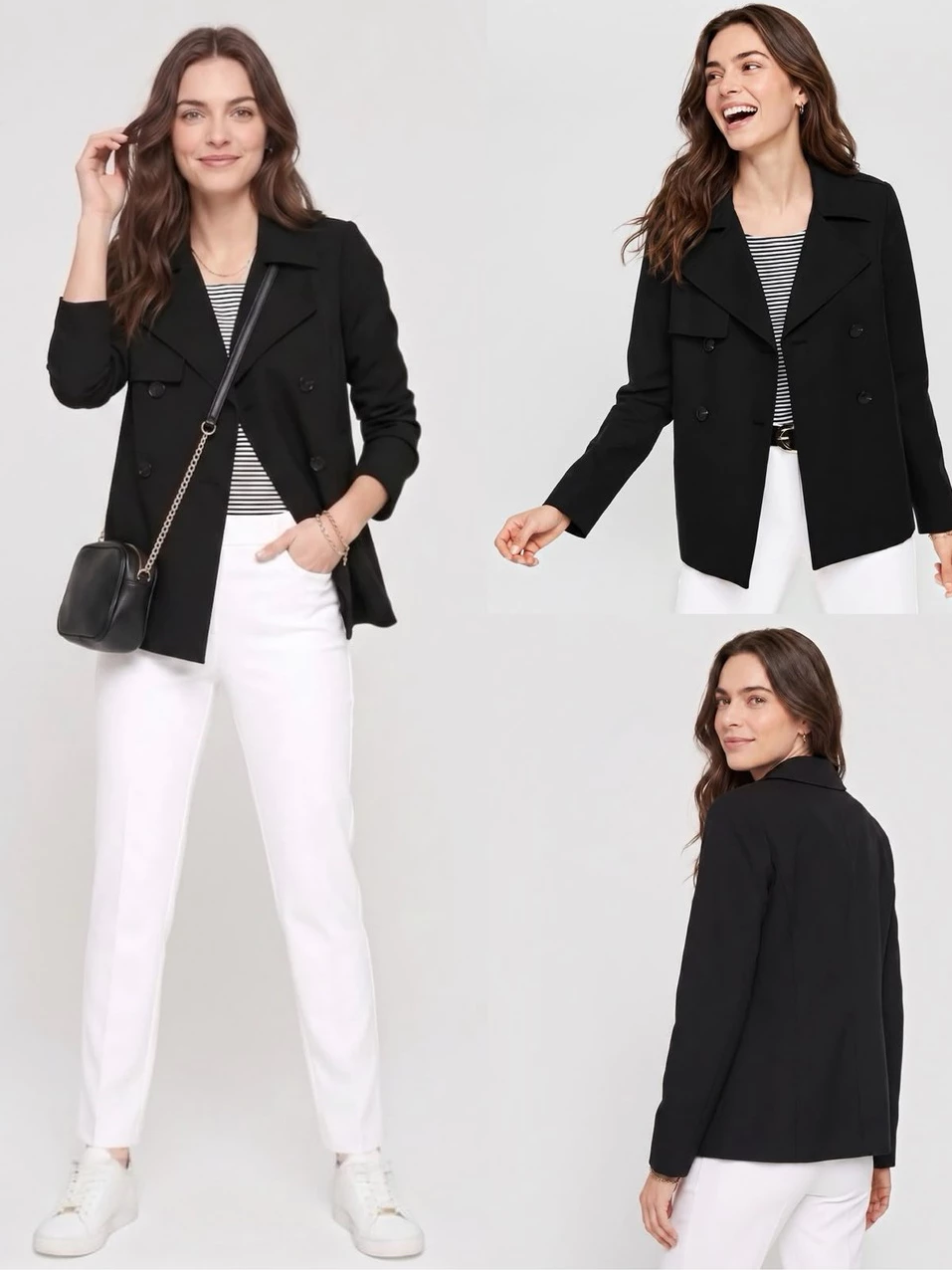 Jaket Coat Wanita TLB Short Trench Coat - 2957