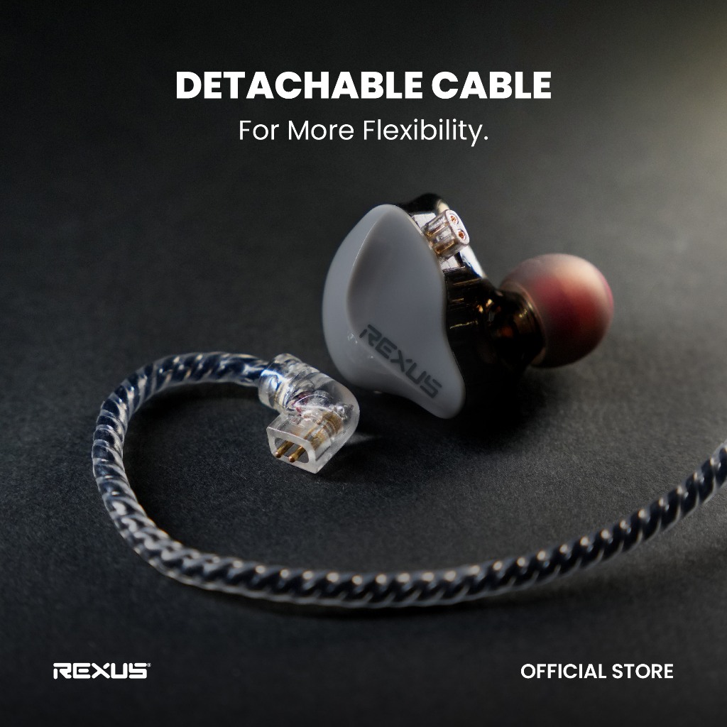 Rexus EZ4 - Earphone Gaming - Earphones Headphones (3)
