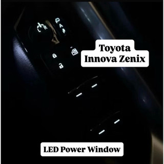 Jual (PLUG N PLAY) LED Saklar power window Toyota Innova Zenix G V Q ...