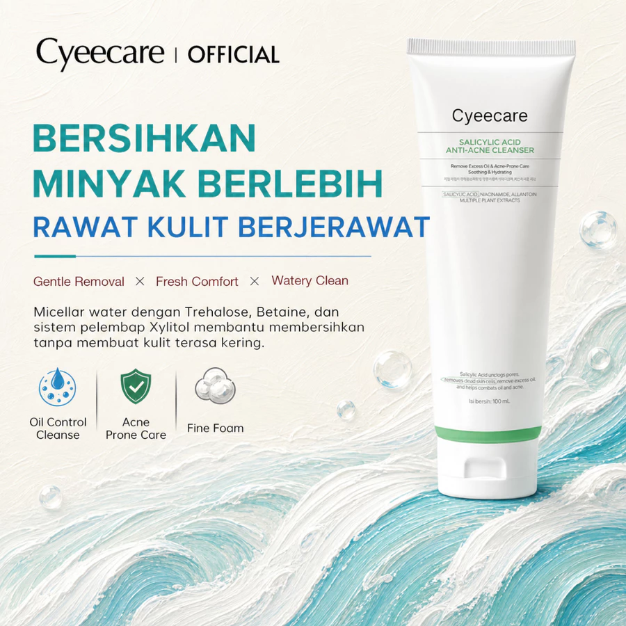 Cyeecare BHA Salicylic Acid Cleanser 100ml