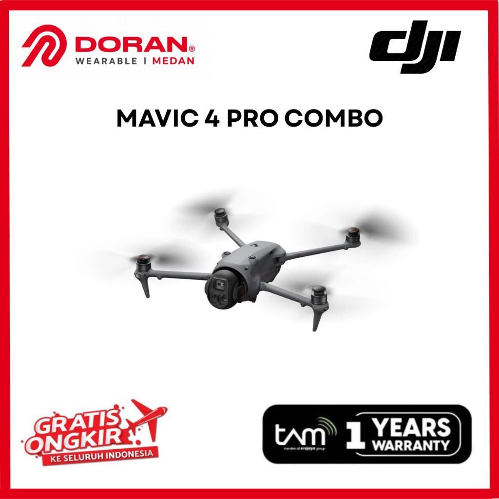 Jual DJI Mavic 4 Pro Combo - Triple-Lens Flagship Camera Drone | 100MP ...