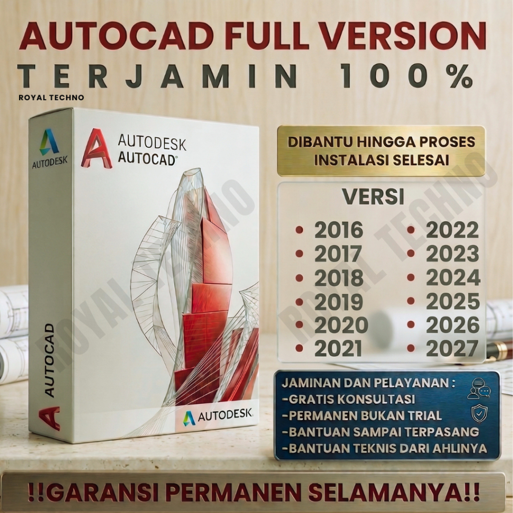 Jual Autocad 2016-2027 Full Version Lifetime WIN MAC | Shopee Indonesia