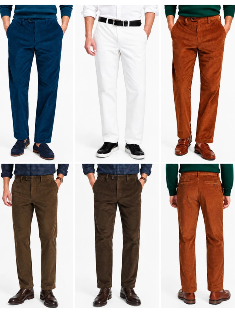 Celana Panjang Pria Club Room Men's Corduroy Trousers - 2938