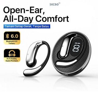 Jual SKCBO Sport Kait Headset Wireless OWS Earphone Bluetooth 6.0 True ...