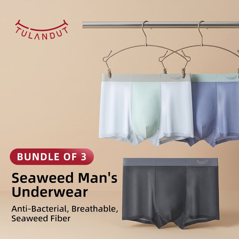 [SPECIAL PROMO] Tulandut Bundle Special Promotion 3Pcs Celana Dalam Pria Cowok Dewasa Remaja Premium Underwear Seamless Adem Lembut Antibakteri Elastis Nyaman Random Color 7A Sport 81206