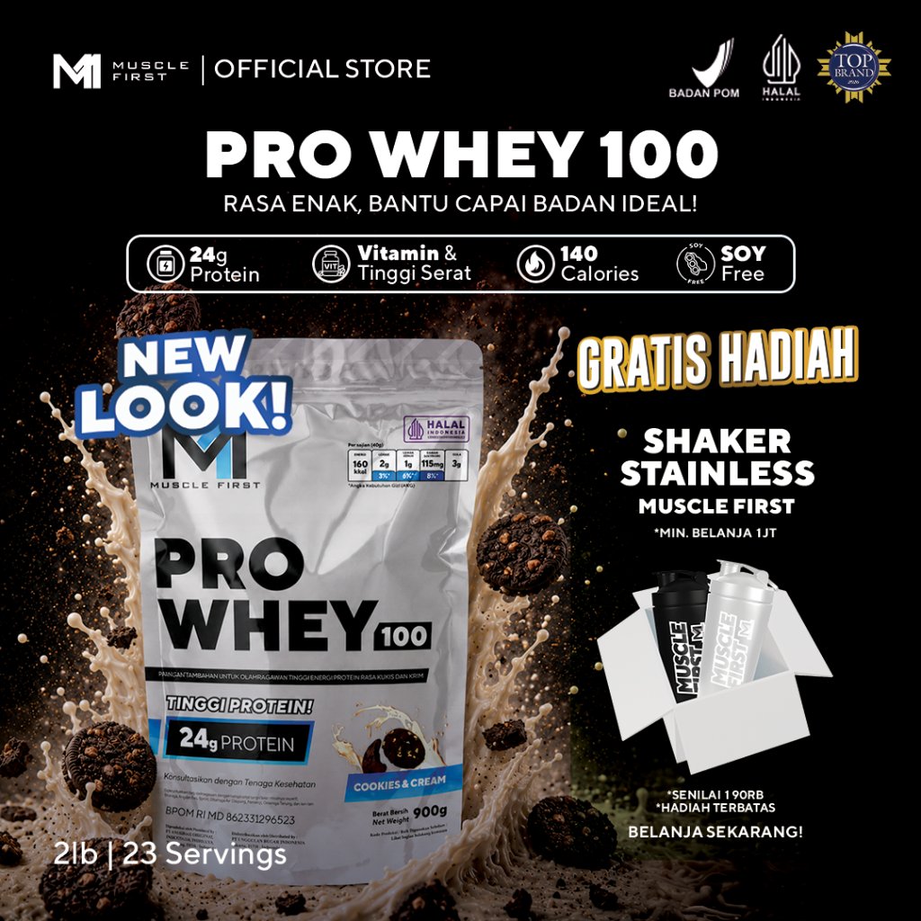 Jual [Anindita Hidayat Collaboration] MUSCLE FIRST Pro Whey 100 2lbs ...