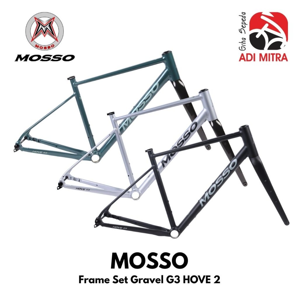 Jual Mosso G3 Hove 2 UDH Frame Set Sepeda Gravel [700C] Frame Alloy ...