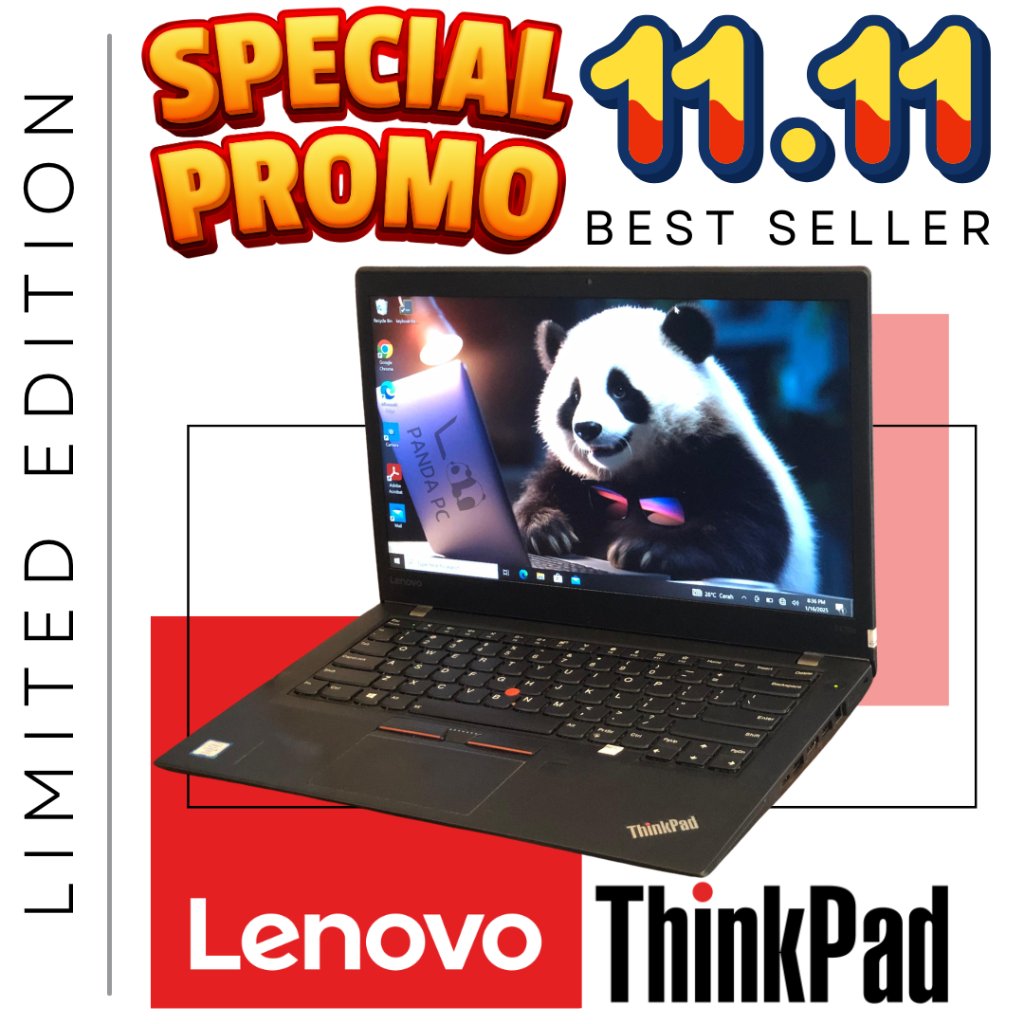 Laptop Lenovo Thinkpad Core i5 / i7 / Ram 8GB / 16GB Laptop Lenovo Thinkbook - T Series 15 / 14 / 12 Inch | Laptop Second | T14 / T14S / T490S / T480 / T480S / T460S / T490 / T470S / T450S / T460 / T470