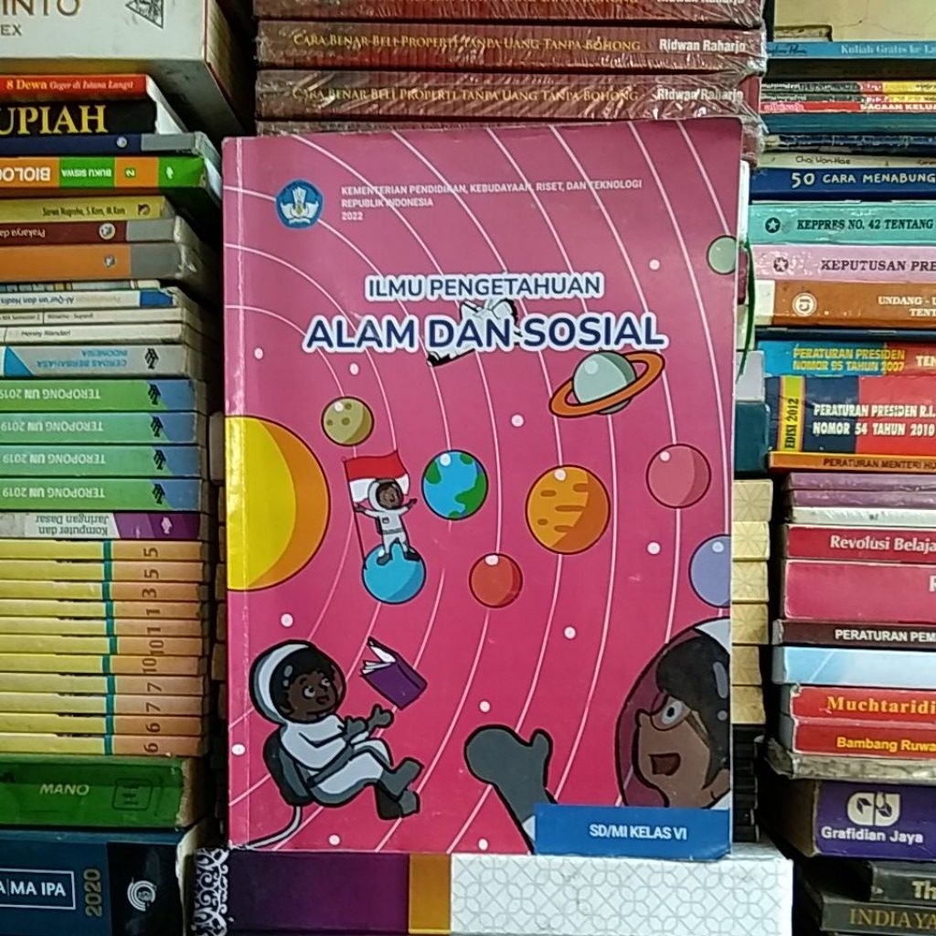 Jual ILMU PENGETAHUAN ALAM DAN SOSIAL UNTUK SD/MI KELAS VI | Shopee ...