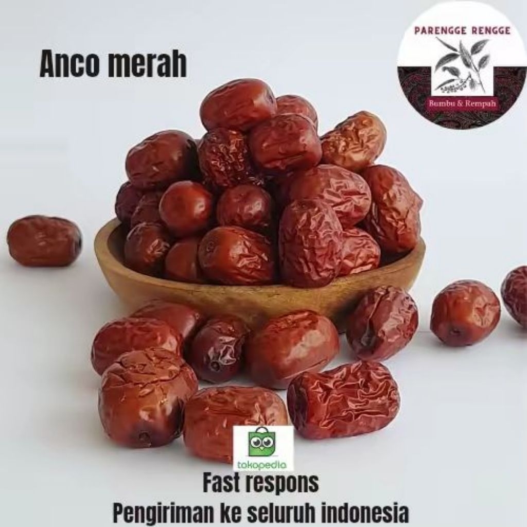 Jual Angco merah / Kurma China Kualitas Premium / Grade A Hong Zao ...