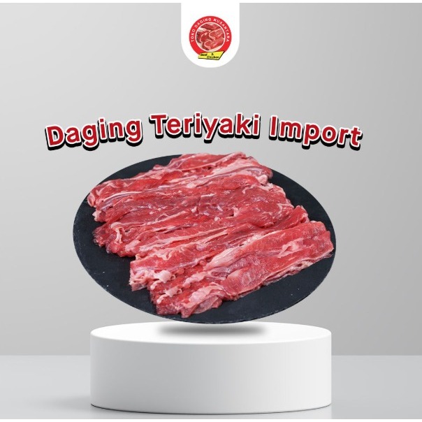 Jual DAGING SLICE TERIYAKI IMPORT 500 GR | Shopee Indonesia