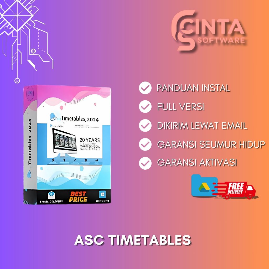 Jual aSc Timetables v2024.24.1 Full Version (Versi Terbaru) | Shopee ...