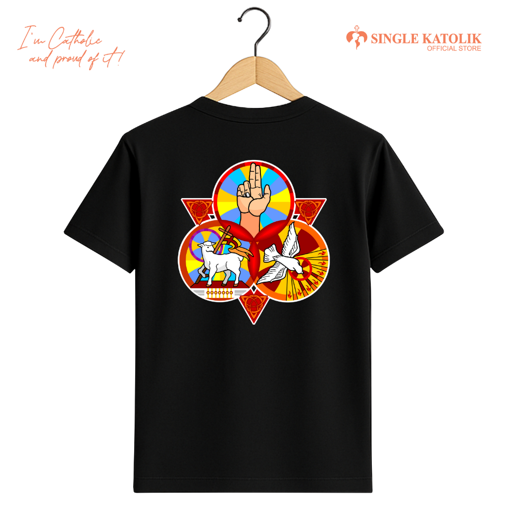Jual LOGO TRINITAS (COLOURFUL) - Kaos Rohani - Katun Premium 100% ...