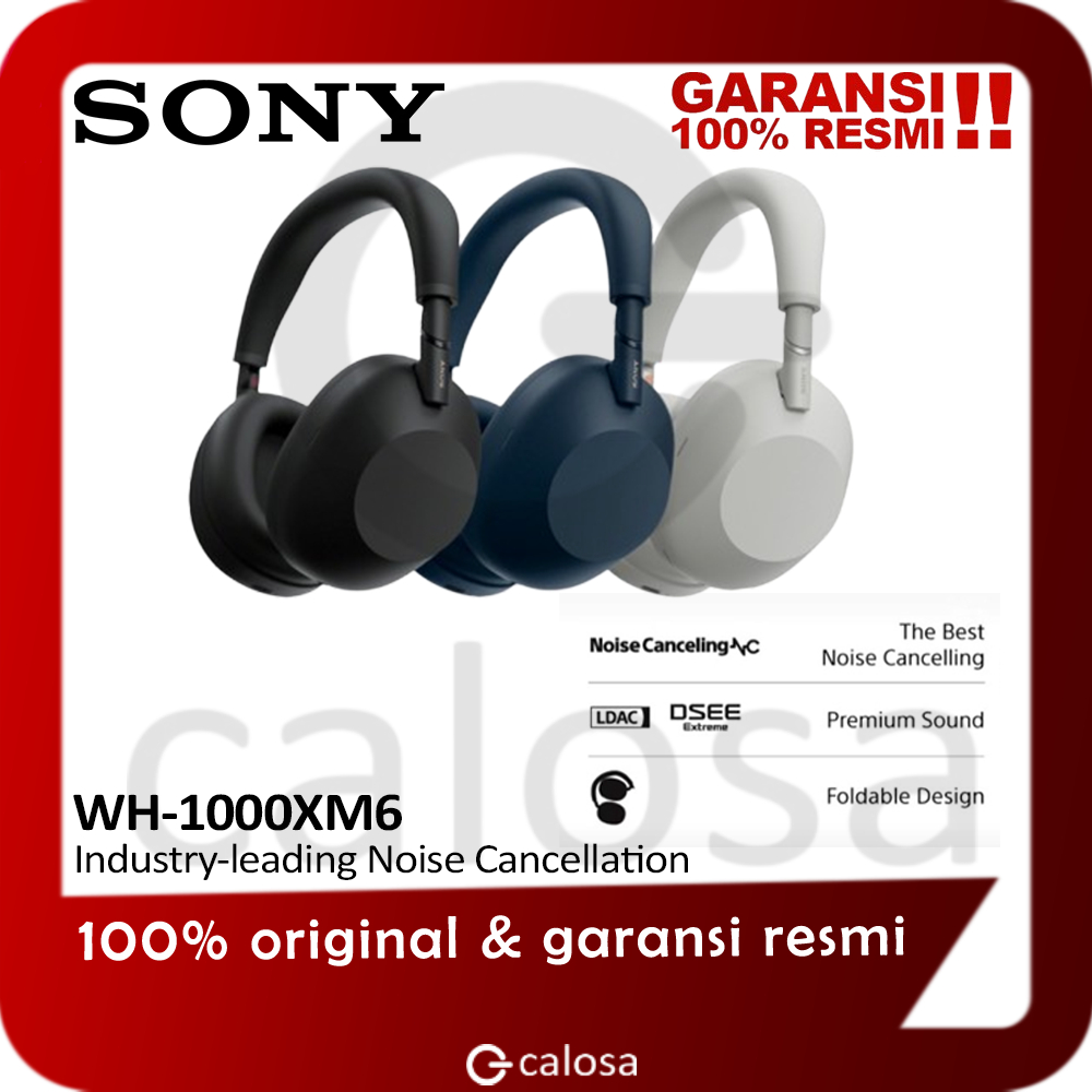 SONY WH-1000XM6 Noice Cancelling Headphones Wireless WH 1000XM6 WH1000XM6  WH 1000 XM6 1000XM6