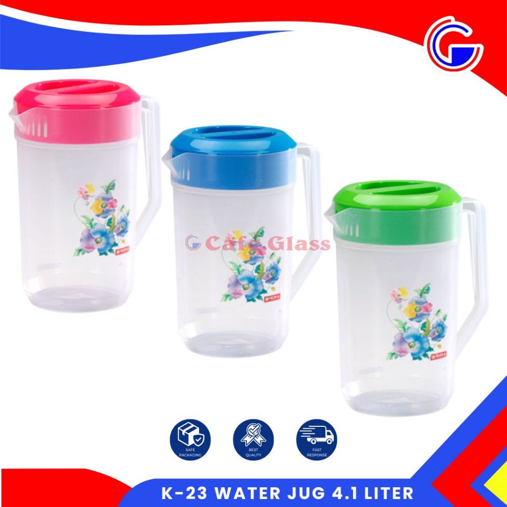 Teko Air Plastik 4.1 Liter I K-23 Water Jug Lion Star Murah