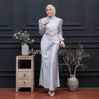 Vina Dress Spesial Warna Burgundy / Dress Kondangan Bridesmaind Dres Wanita Model Duyung, Satin Premium Payet Elegan
