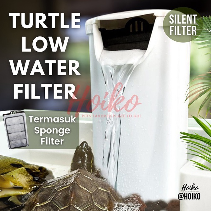 Jual Terbaru Filter Low Water Turtle Mesin Turtle Filter Kandang Tank ...