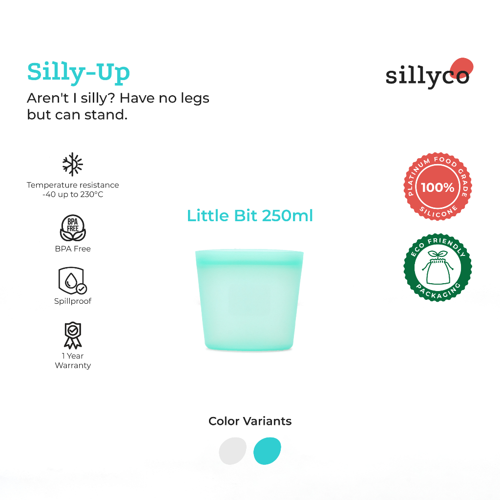 Jual Sillyco - Silly-Up Little Bit 250ml - 100% Platinum Food Grade ...