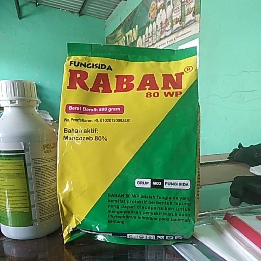 Jual Fungisida raban 80 wp - Raban mankozeb 80% lebih lembut tanpa ...
