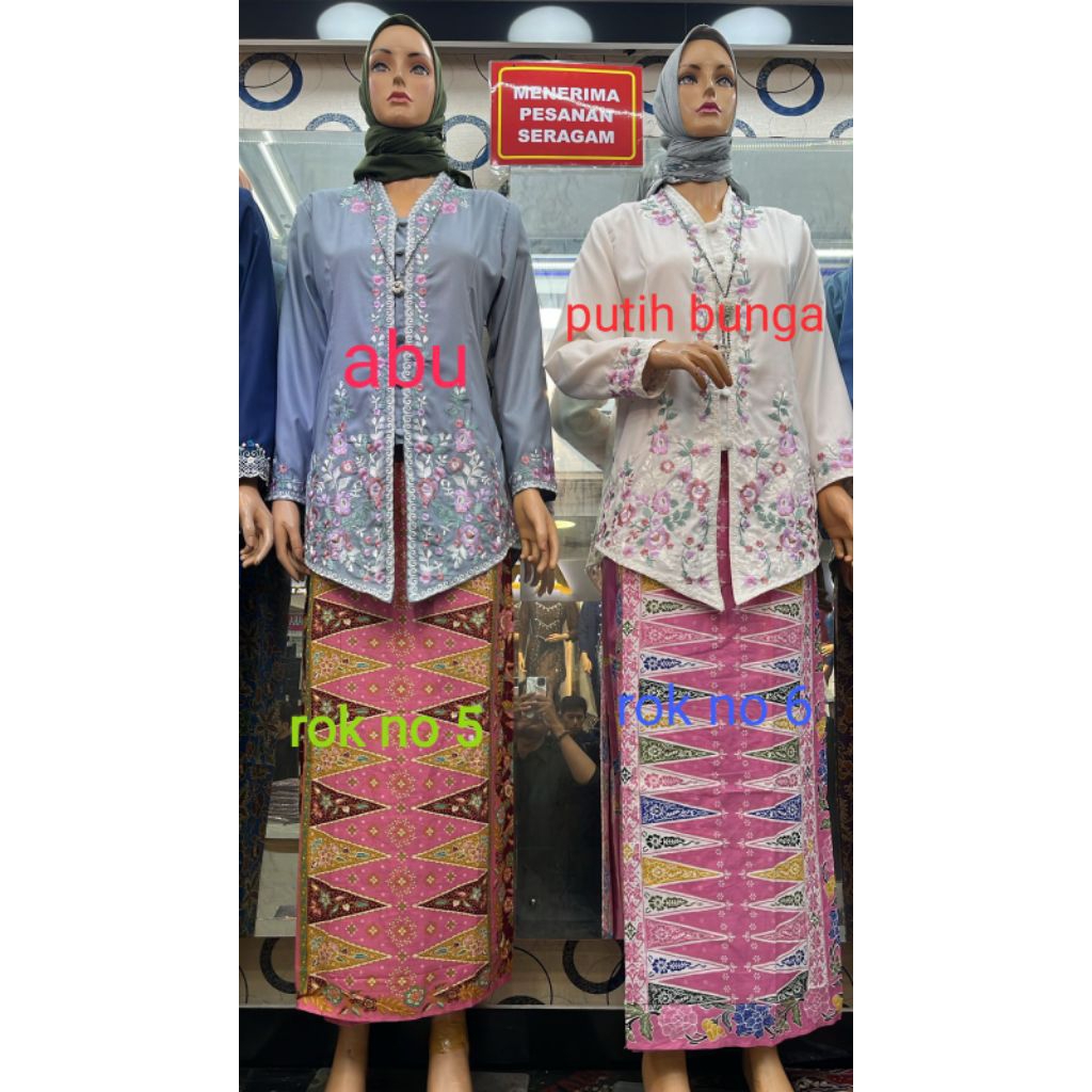 Jual COD //ENCIM MEWAH//ENCIM MOTIF BUNGA//ENCIM BAJU DAERAH//ENCIM ...