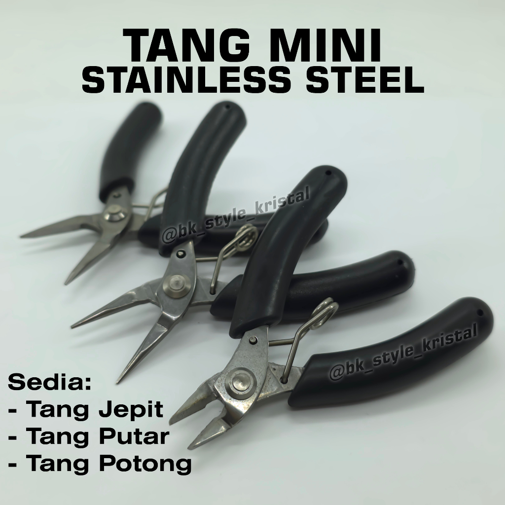 Jual Tang Mini Stainless - Jepit, Putar, Potong - per pcs | Shopee ...